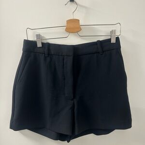 Aritzia Classic Black Effortless Trouser Short